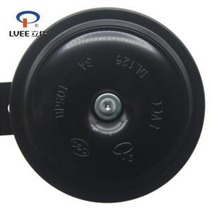 LVEE DL126 시리즈 12v 바이크 오토바이 범용 방수 전기 12V 105db 모터 스쿠터 시끄러운 소리 실버