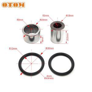 OTOM 바이크 오토바이 후방 충격 흡수 링크 삼각형 암 유지 보수 부품 오일 씰 니들 롤러 베어링 키트 KTM