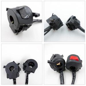 초크 회전 신호 헤드라이트가 있는 범용 바이크 오토바이 핸들 바 스위치 전기 시작 컨트롤러