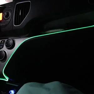 [셀러허브 패션][JHQS8TST_52C0]RGB LED 엠비언트 5V 자동차무드등 3M와이