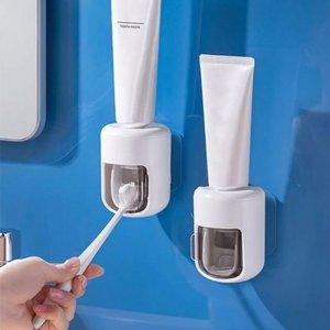 자동 인기 무타공 치약 디스펜서 감성 짜개 절약 홀더 (WFH5V6D)