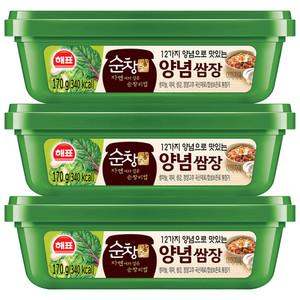 사조 해표 순창궁 12가지 양념쌈장 170g x 3개 / 장류