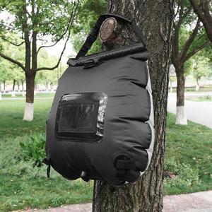 [MENOC4IX_53D4]캠핑 샤워 기 간이 휴대용 물통 블랙 20L