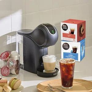 [돌체구스토]돌체구스토 캡슐 커피머신 지니오S 터치 그레이 캡슐 패키지(캡슐2포함) (굿즈 : 스타벅스 랜