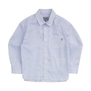 [롯데백화점]빈 블루 스트라이프 셔츠블라우스BY51BL01BU