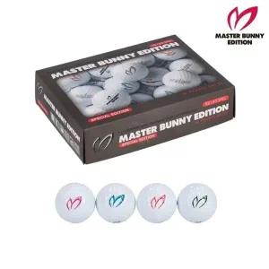 MASTER BUNNY 3피스 12개 고반발 골프공 세트