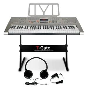61건반 교습용 디지털 피아노 JO-C04SB + 악보대 + 전용헤드셋 + 블랙스탠드 풀패키지세트
