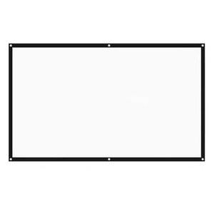 시네마 야외 섬유유리 화면 스탠드 이동식 캠핑용 60인치 146cm 거실 스크린