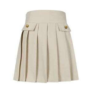 [레코브] (레코브) 단추 포인트 미니 스커트(LG31C4SK516X)