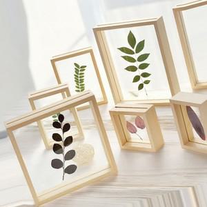 소형액자 빈티지 원목 압화 부케 말린꽃 보관 입체초음파 청첩장 폴라로이드 프레임