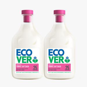에코버 섬유유연제 사과꽃 아몬드향, 750ml, 2개