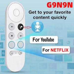 크롬캐스트 Google GOOGL 스마트 TV Bluetooth 음성 셋톱 박스 리모컨에 적합한 G9N9N 교체용 리모컨