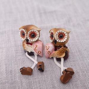 부엉이 세트심플 장식품 부엉이장식 하트 인테리어
