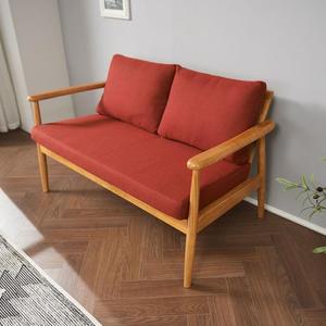 하우스토리 트렌패브릭 원목 쇼파 2인용 1200 의자 소파