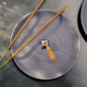 인센스 스틱고급 홀더 접시형 블루