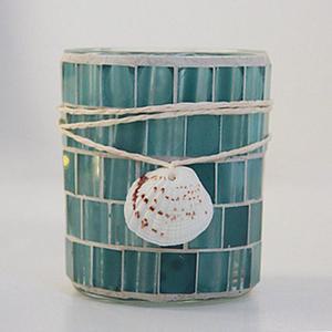 지중해 유리러블 모자이크 캔들홀더 티라이트 양초받침