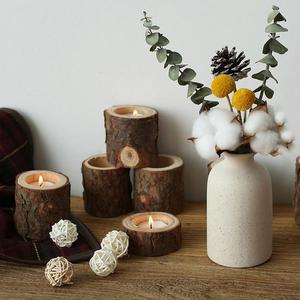 통원목 우드심플 티라이트 캔들홀더 캔들용품 촛대