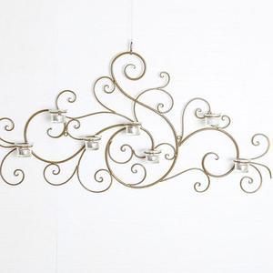 유럽풍 벽장러블식 라인 7구 캔들홀더