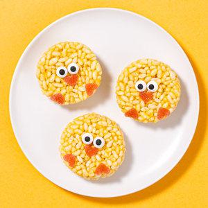 요리하는떡카소  부활절 병아리 강정 만들기 1인 키트  교회 주일학교 공과활동 어린이 교육기관 추천 (불조리없는올인원요리키트)