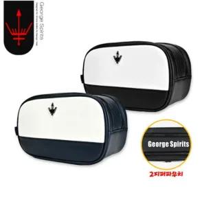 골프 모던 투지퍼 파우치 손가방 2가지색상 남여공용