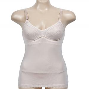 (끌로떼)청량한 인견소재 데일리 매쉬테잎 플라워 패턴 몰드 브라끈런닝