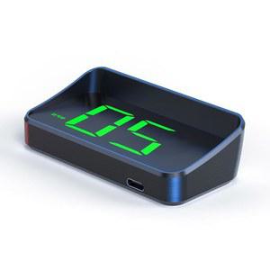 모든 차량에 적합한 속도 HUD 헤드업 자동차용 GPS 속도계 조정 마일 감도 자동 자동차 M2 장착된 디스플레이 플러그 그린 플레이가 장치