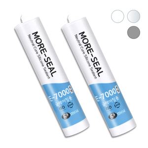무초산 실리콘 2개 백색 투명 회색 글레이징용 실란트 E-7000 GS MORE-SEAL