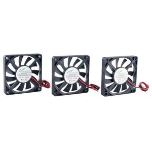 냉각 팬 ACP7010 초박형 70x70x10mm 축류 냉각 팬 DC 5V/12V/24V 전원 공급 장치/주파수 변환기용 2핀