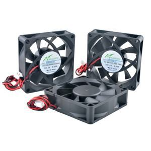 냉각 팬 ACP7020 70mm 축류 냉각팬 | 5V/12V/24V DC 다중 전압 충전기용 2핀 공급 장치 주파수 변환기