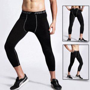 [기타]고품질 남성 스포츠 레깅스 1P 트레이닝 헬스 짐웨어 쫄바지 스포츠바지 운동타이즈 (WFHO9Q0)