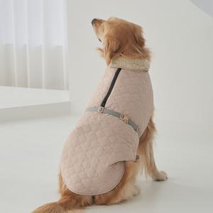 도그아이 중형 대형견 겨울 강아지옷 이지홀패딩 샌드베이지 (DG406_B_SB)