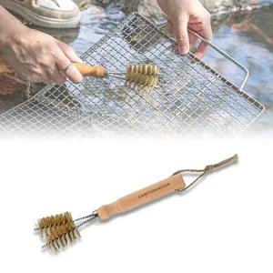 캠핑 고기 그릴 세척 동 브러쉬 석쇠 불판 청소 솔-WDC2C4F