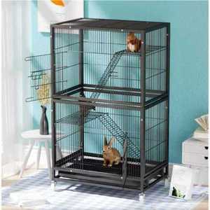 다람쥐 친칠라 케이지 집 대형 철장 캐비닛 바퀴 이동