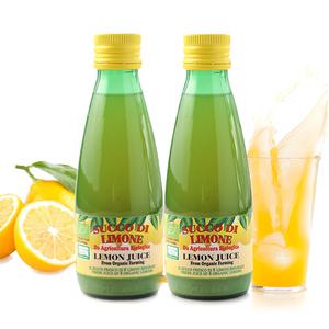 100% 유기농 레몬즙 레몬주스 착즙 레몬수 원액 250ml X 2병
