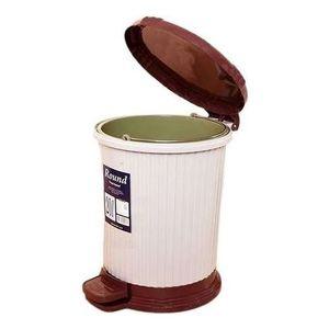 인쏘픽 대형 페달휴지통 원형 뚜껑형 20리터