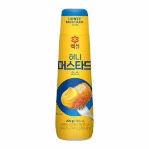 백설 허니머스터드소스 250G