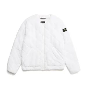 [공식] 내셔널지오그래픽 N234WFJ920 여성 디퍼 에코퍼 퀼팅 U넥 자켓 WHITE