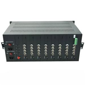 32ch HD-CVI/TVI/AHD 1080P 비디오 광 변환기(1ch RS485 데이터 FC 20km 포함)