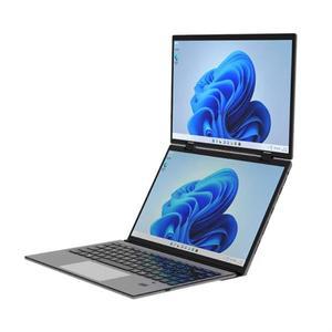 핫 세일 L14 듀얼 스크린 360 °   요가 노트북 12세대 N95 2*14인치 터치 IPS 윈도우 11 태블릿 PC 2 in 1
