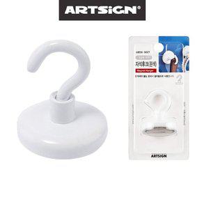 고품질 B백색 초강력 네오디움 자석후크 대형36mm1개 행거 (WFHU4OX)