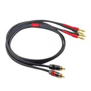 WJSTN 바나나 플러그 RCA 남성 여성용 직각 케이블 연결 2FT 61cm 2팩3FT