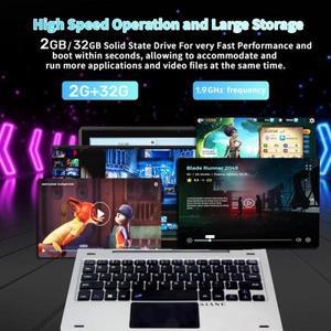 10.1 인치 X3 Z8350 CPU, 2 in 1 태블릿 PC, 2GB DDR RAM, 32GB ROM, WINDOWS 10 분리형 키보드 배터리, 50