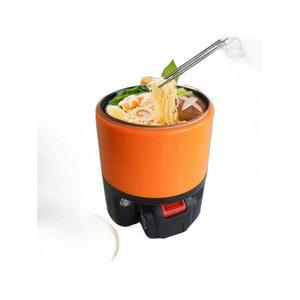 충전식 냄비 야외 캠핑 블랙오렌지패키지 전기 밥솥 여행 1 보온