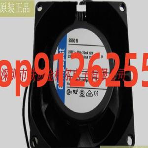 원래 독일 80*80*38 모든 금속 고온 팬 TYP 8555N 230V(산업용