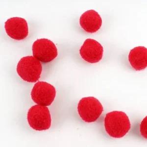 (빨강30) 컬러 뿅뿅이 털방울 방울솜 솜공 칼라솜 미 (WFHURKA)