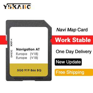 지도 VW B1 GPS FOR SD 내비게이션 SAT AT V18 카드 유로파