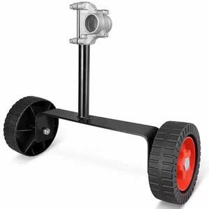 제초기 보조바퀴 예초기 바퀴 호환 조경 프레임 장착형 부속품 거치대 벌초기 받침대