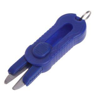 고품질 고리쪽가위 낚시용 안전 미니 쪽가위 파랑 (WFHV96Z)