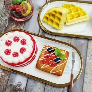 디저트트레이 골드 생일상차리기 회색 대 (WFHVGQO)