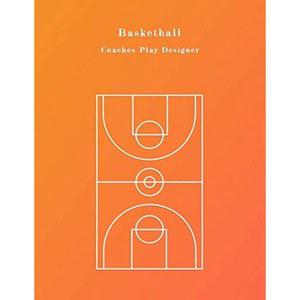 온애이 농구 코치 플레이 디자이너 트레이닝 코칭 스태프 플레이메이커를 위한 메이킹 디자인 드로잉 제작 녹음 레드 오렌지 코트 커버